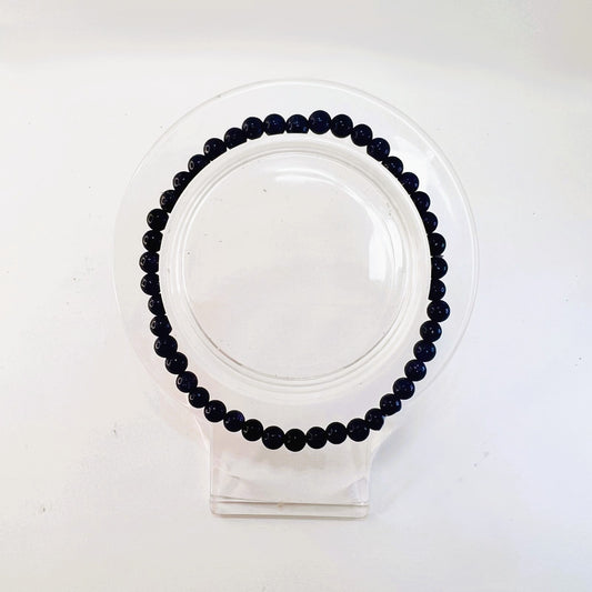 Pulsera - Turmalina Negra (4 mm)