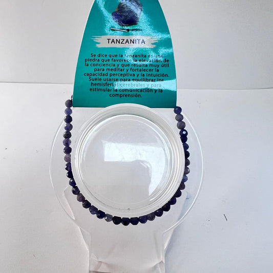 Pulsera - Facetada Tanzanita