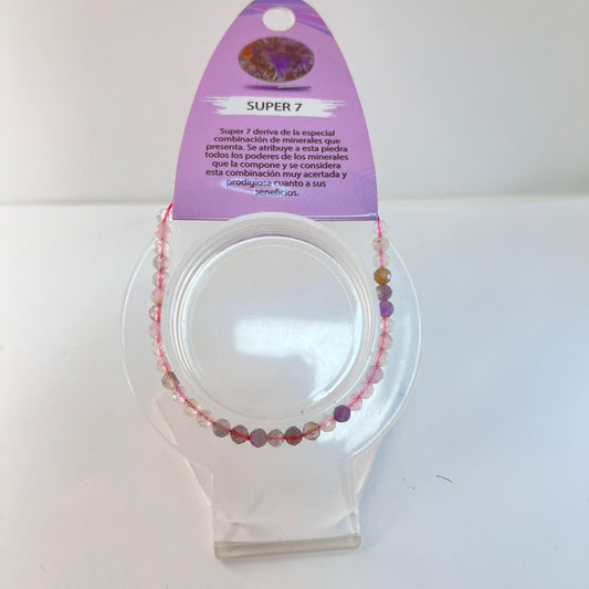 Pulsera - Facetada Super Seven