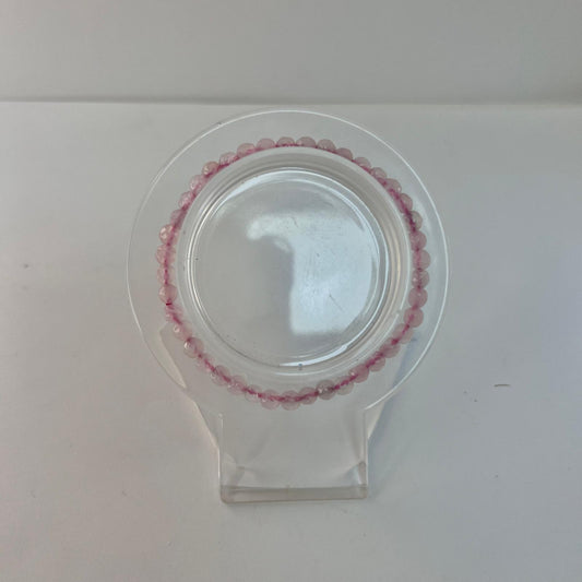 Pulsera - Facetada Cuarzo Rosa