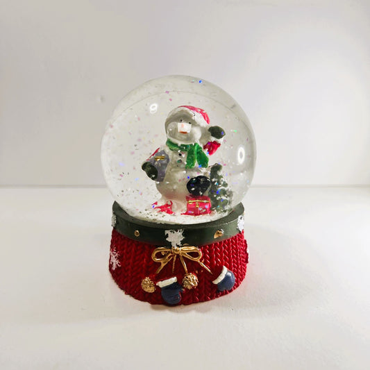 Navidad - Esfera Mediana Muñeco Nieve con Gorro