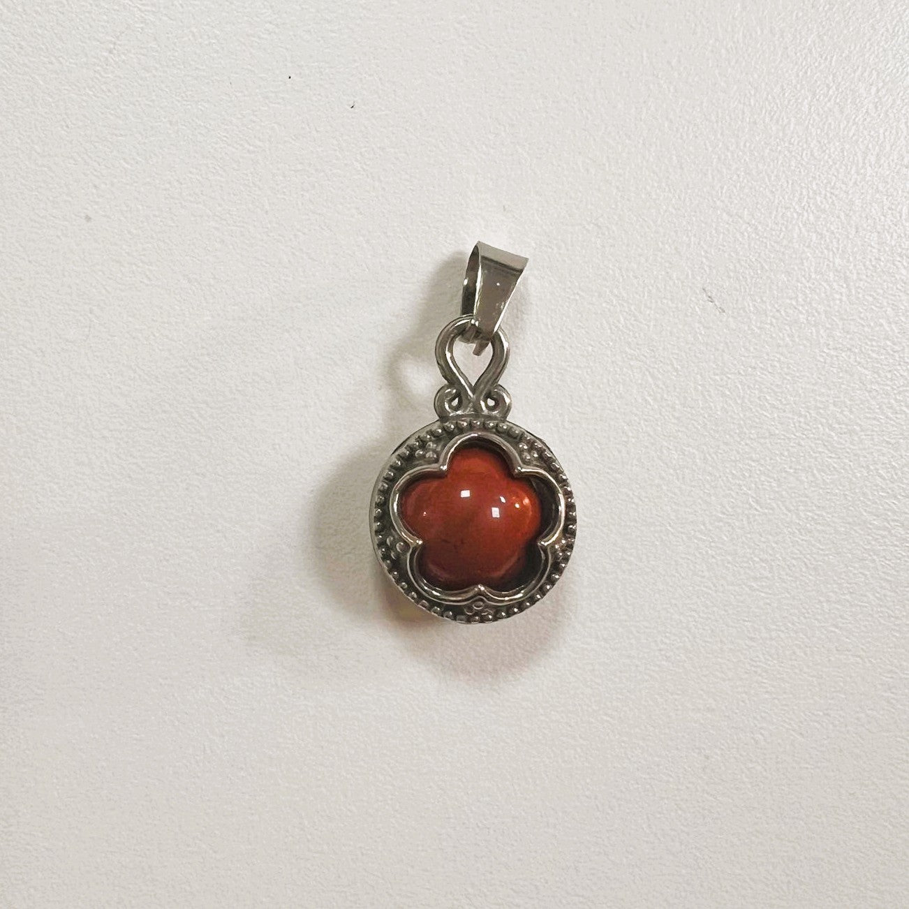 Pendentif - Jaspe Rouge de Gotland