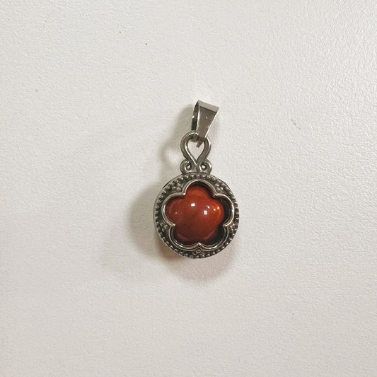 Colgante - Gotland Jaspe Rojo