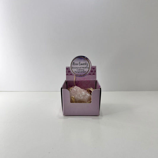 Piedra - Cuarzo Rosa Cajita