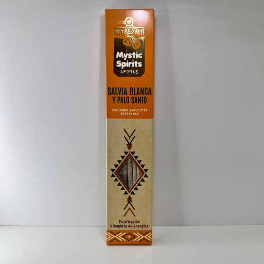 Incienso - Mystic Spirits de Salvia Blanca y Palo Santo