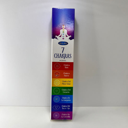 Incienso -Ullas de 7 Chakras