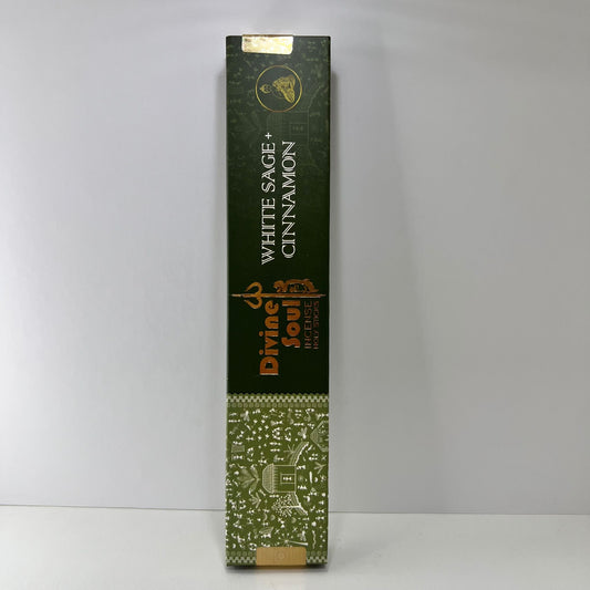 Incienso - Divine Soul de Canela y Salvia Blanca