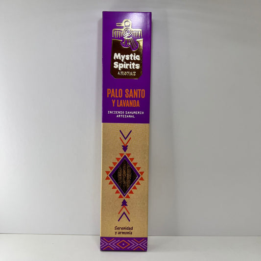 Incienso - Mystic Spirits de Palo Santo y Lavanda