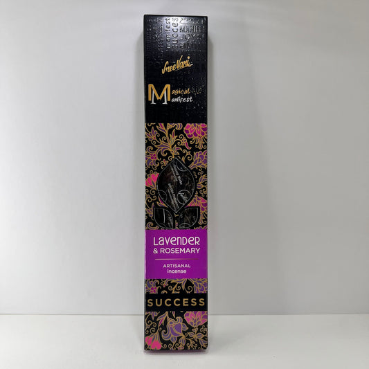 Incienso - Sreevani Magical Manifest de Lavanda y Romero