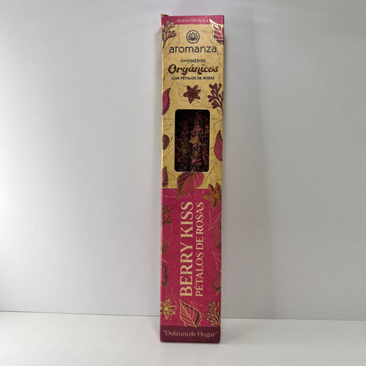 Incienso - Aromanza de Berry Kiss Pétalos de Rosas "Dulzura de Hogar"