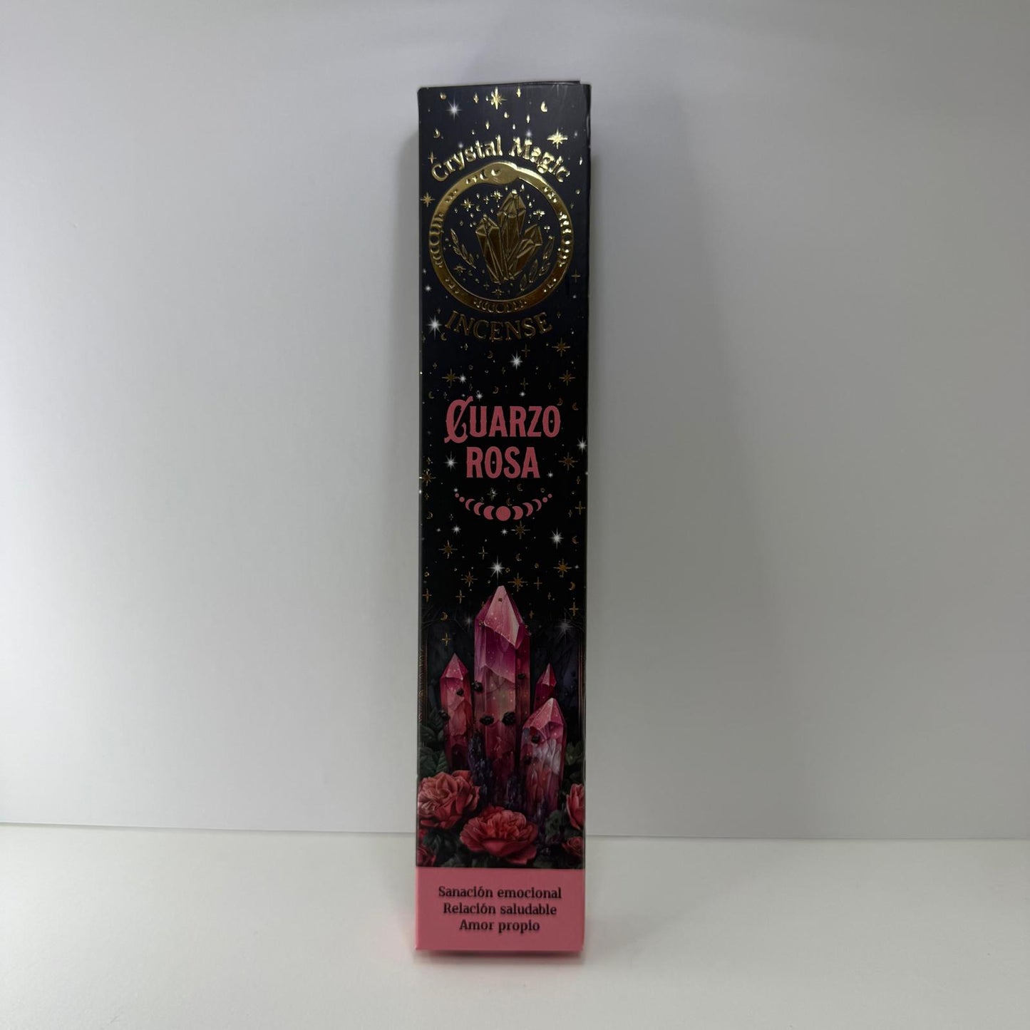 Incienso - Crystal Magic de Cuarzo Rosa