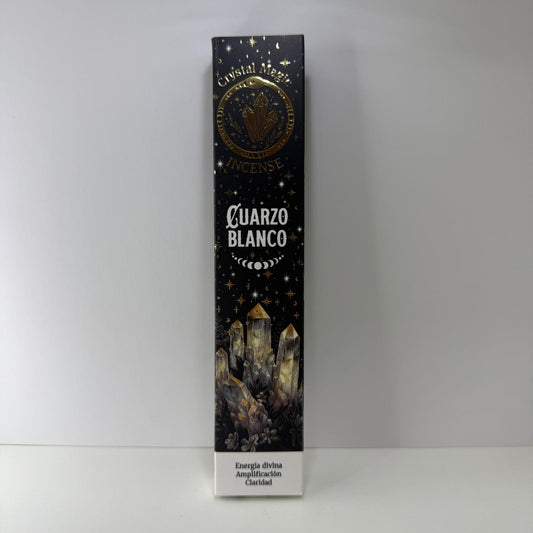 Incienso - Crystal Magic de Cuarzo Blanco
