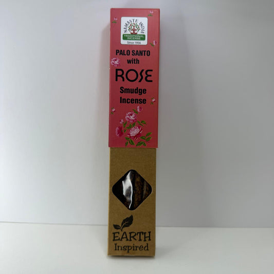 Incienso - Namaste India de Palo Santo con Rosa