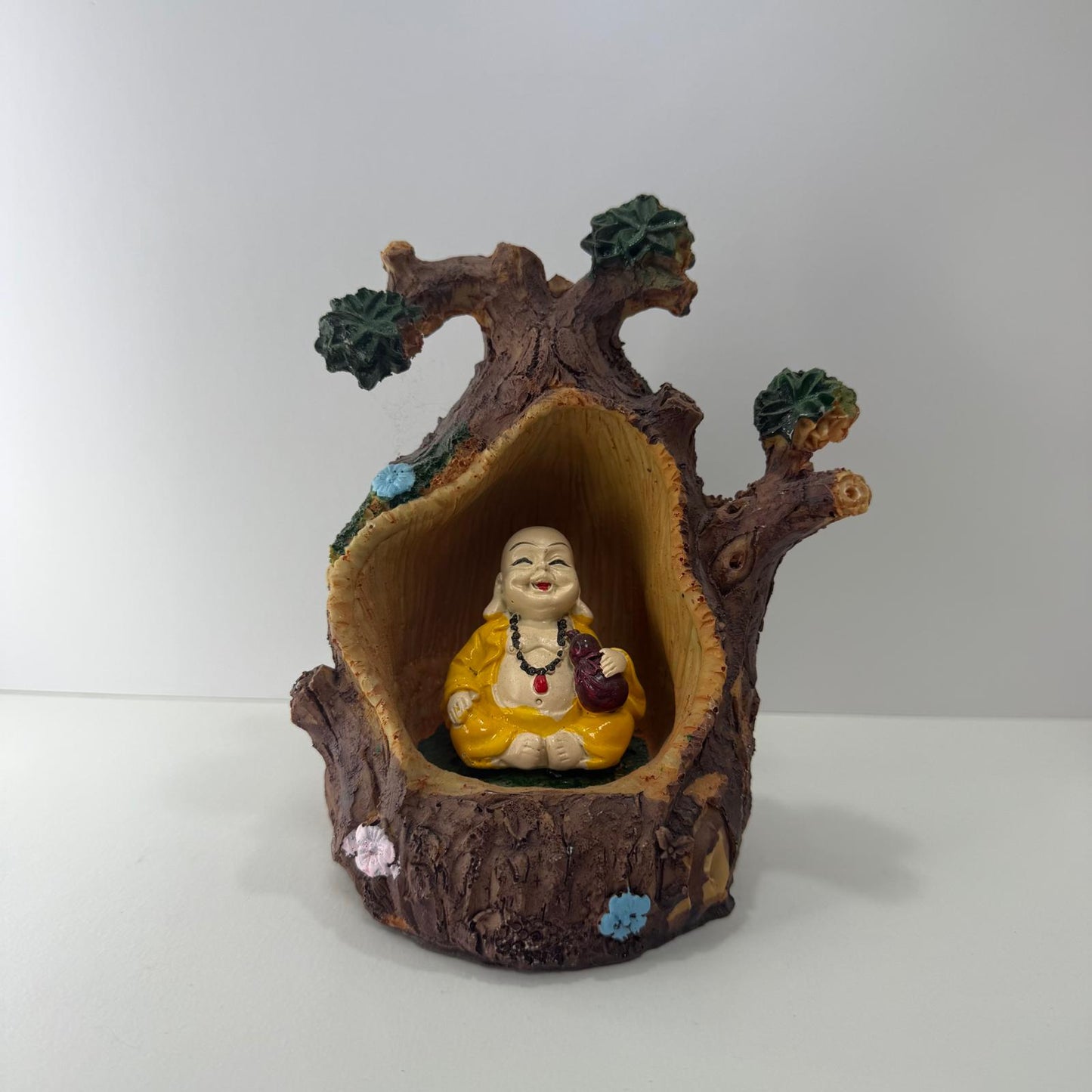 Figura - Buda riendo en Árbol