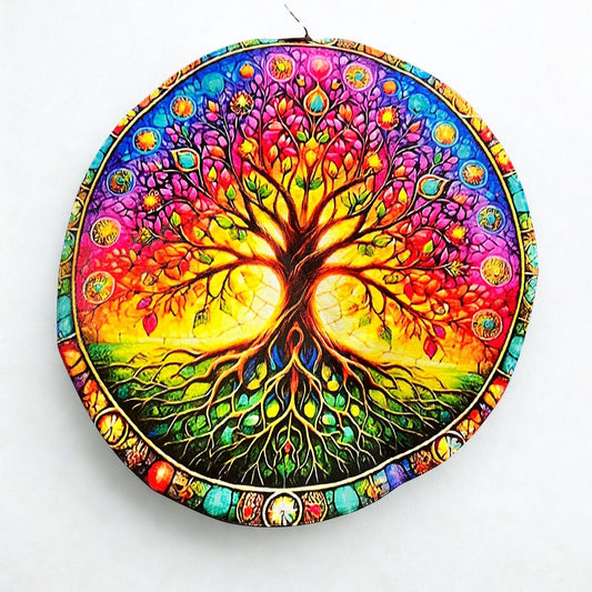 Decoración - Alfombra Árbol de la Vida (100 cm)