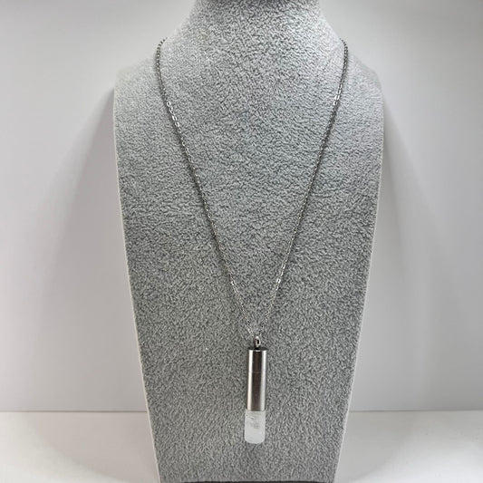 Collar -  Cofre Sagrado Cuarzo Blanco