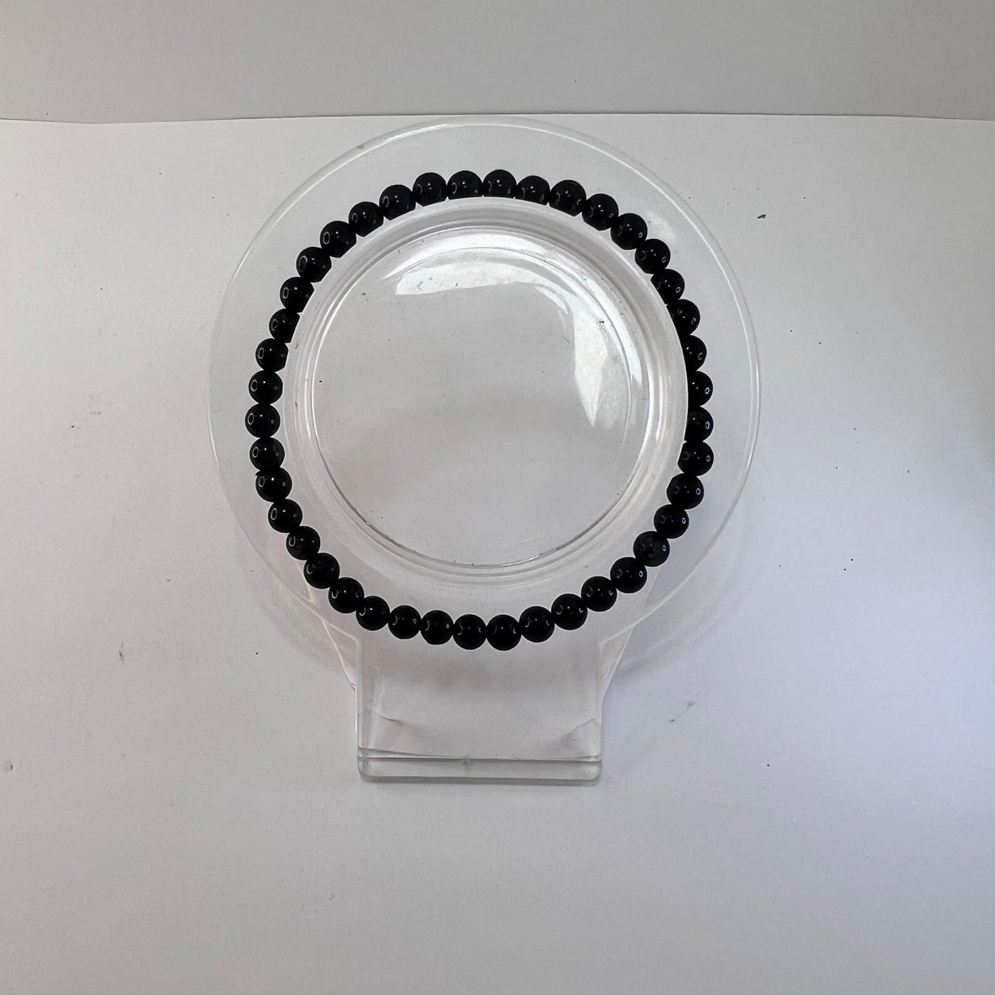 Pulsera - Obsidiana (4 mm)