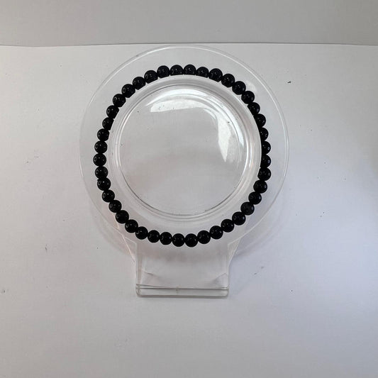 Pulsera - Obsidiana (4 mm)