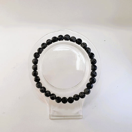 Pulsera - Obsidiana Nevada (6 mm)