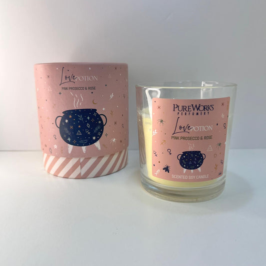 Vela - Poción de Amor Prosecco Rosado y Rosa