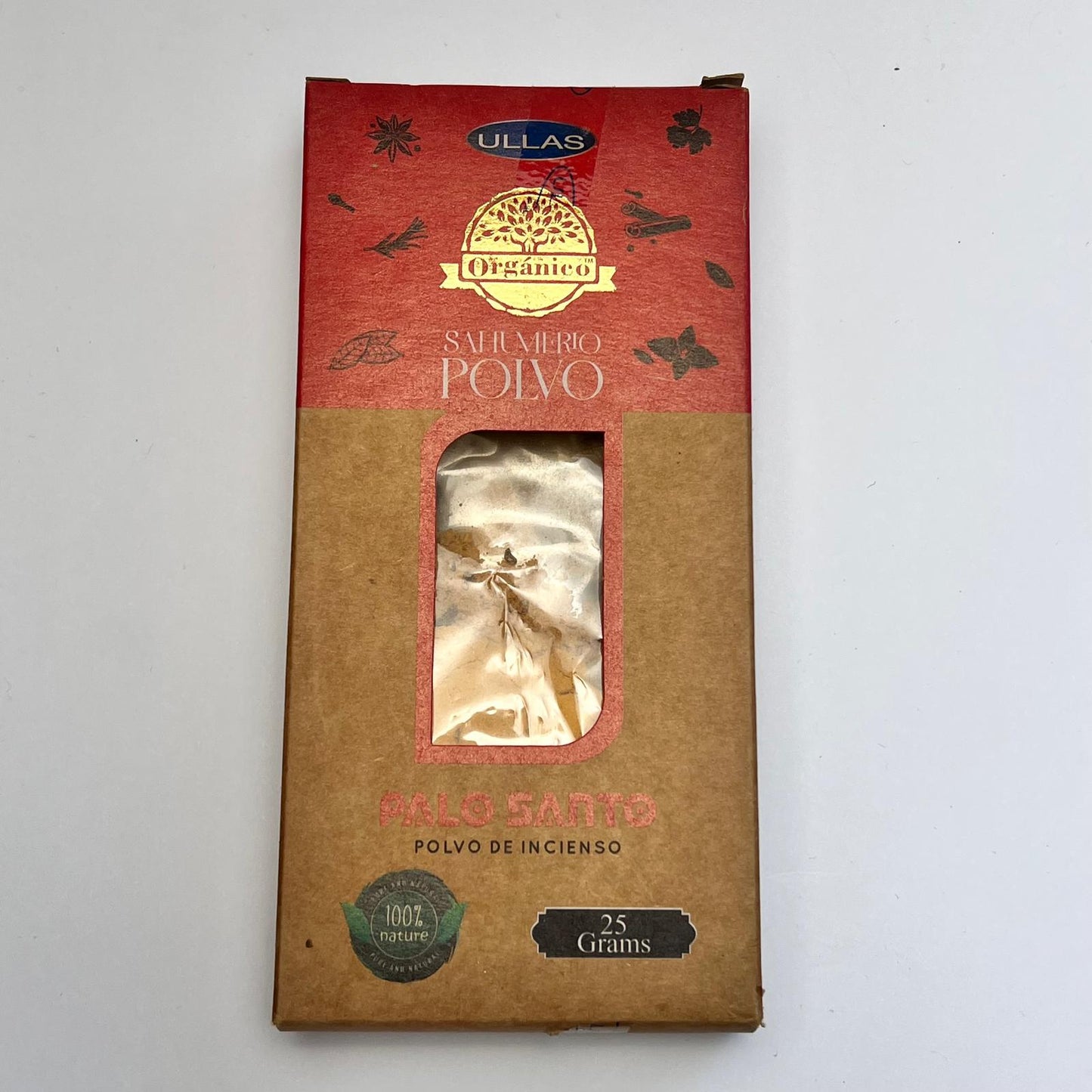 Incienso - Ullas Polvo Orgánico Palo Santo