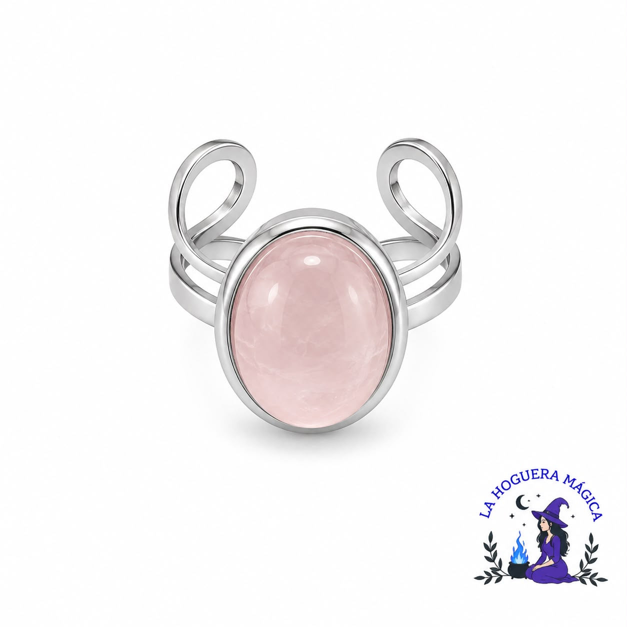 Anillo - Cuarzo Rosa