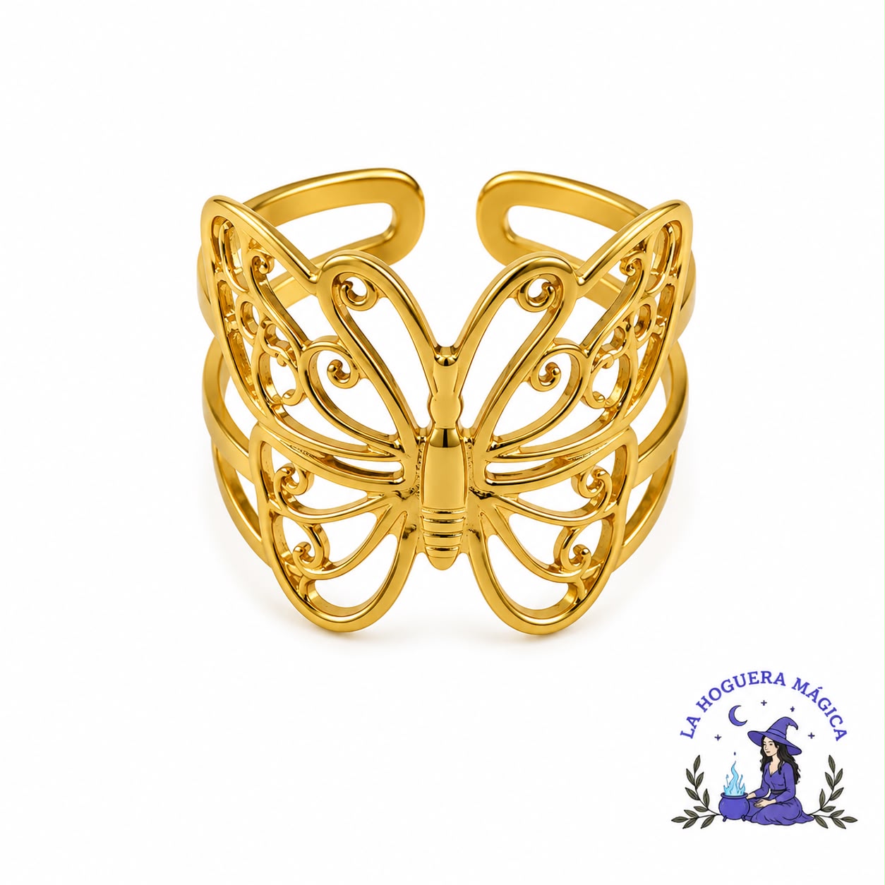 Anillo - Mariposa Celestial