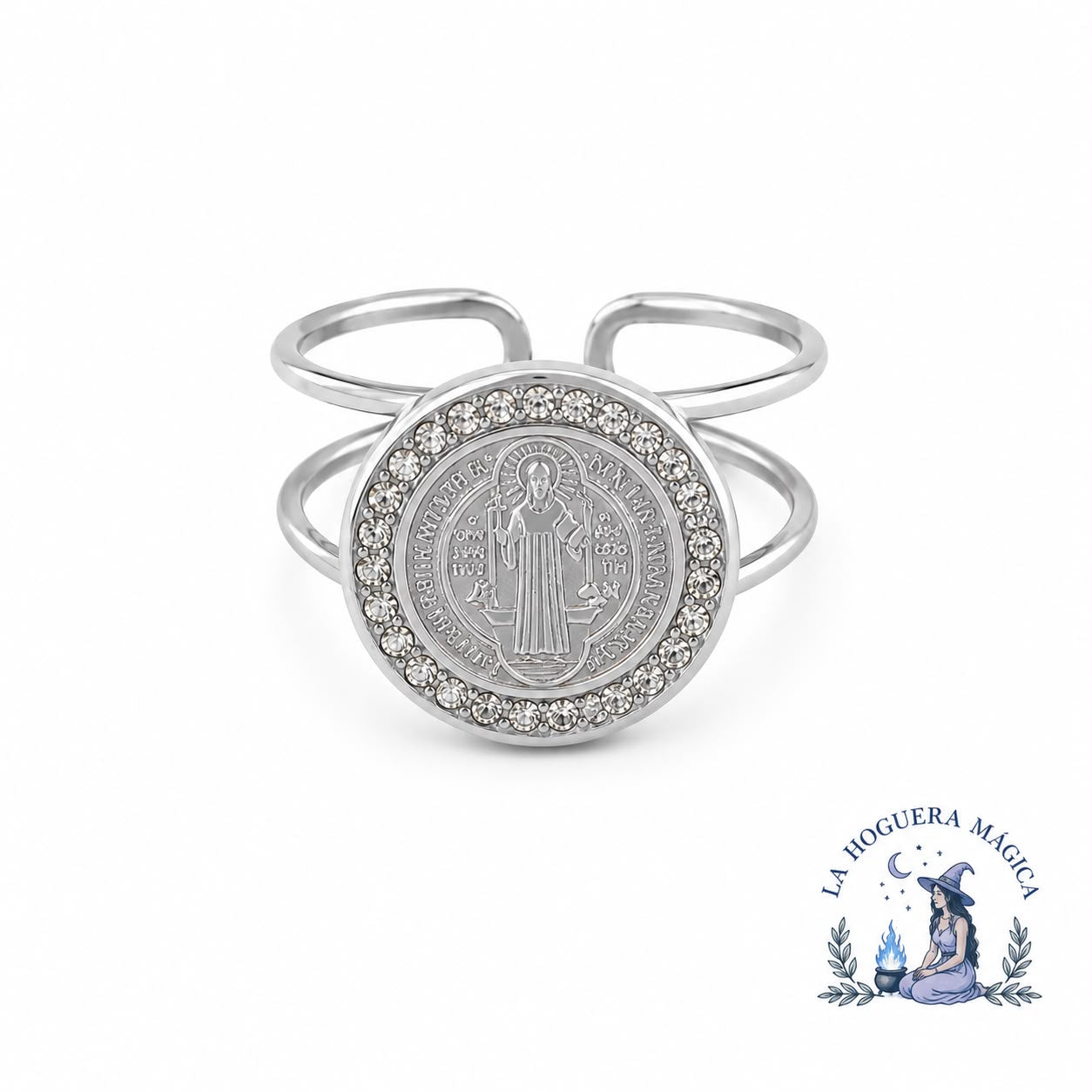 Anillo - San Benito con Circonitas