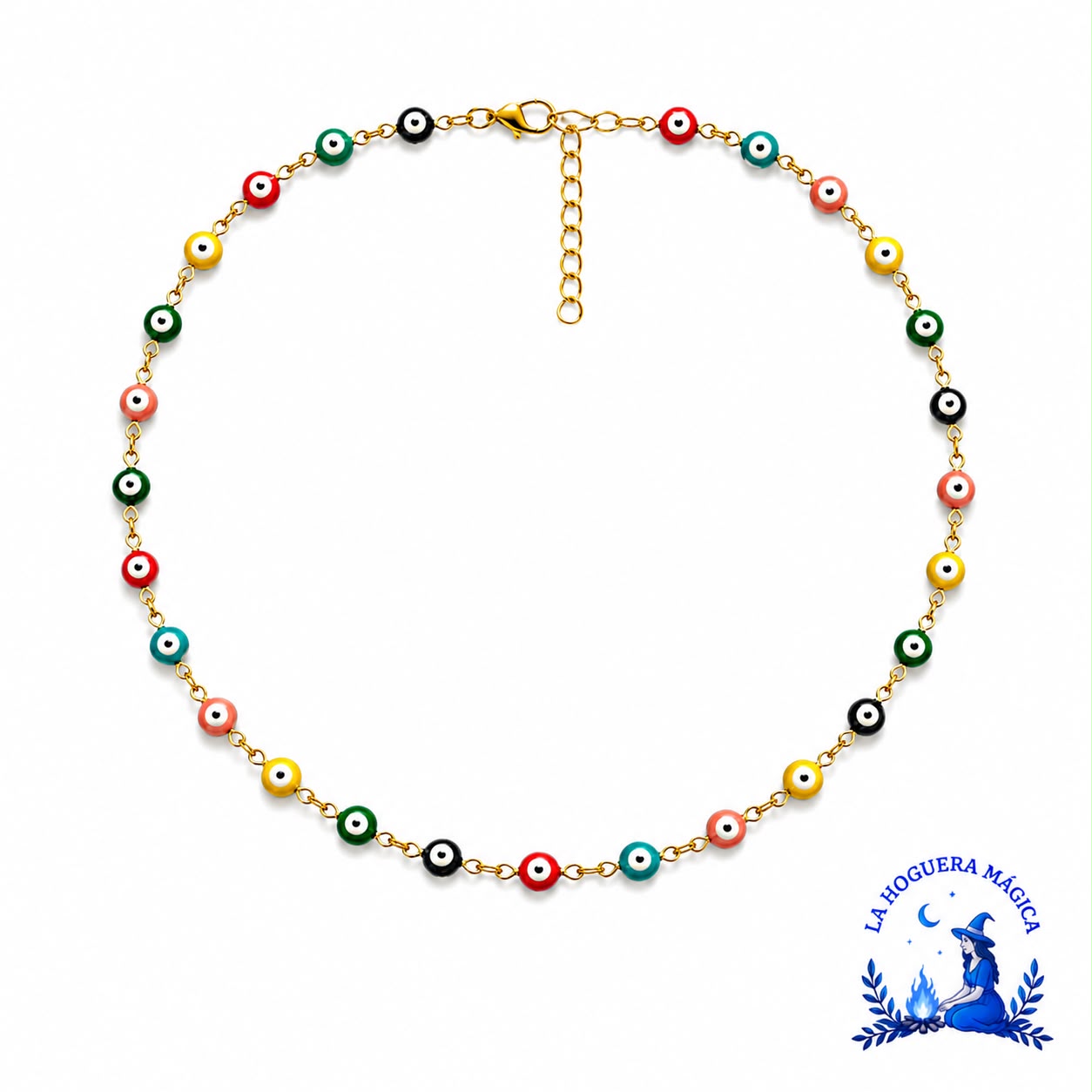 Collar - Gargantilla Ojo Turco