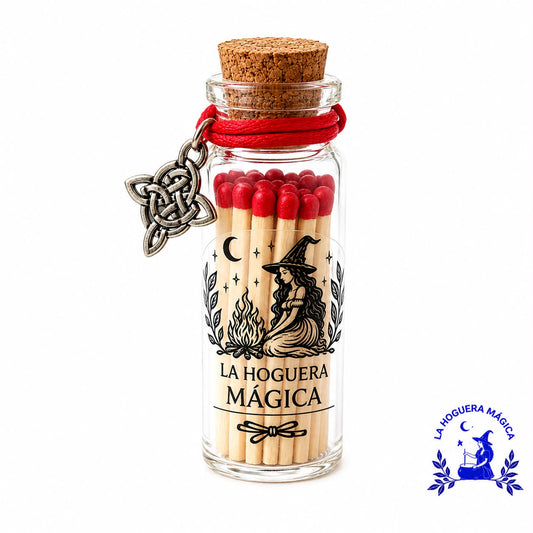 Cerillas -  Mágicas con Nudo de Bruja