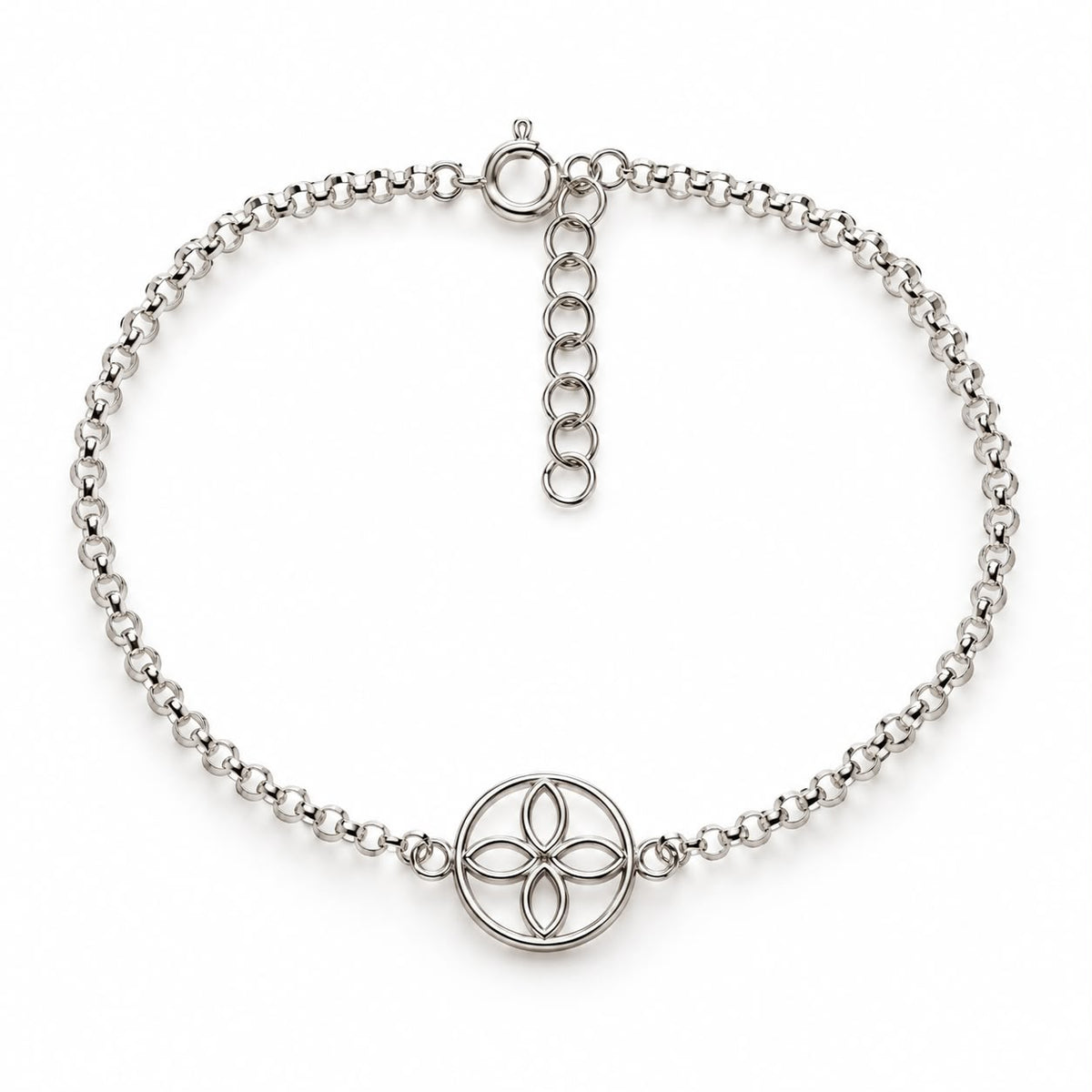 Plata - Pulsera Sigilo de la Abundancia