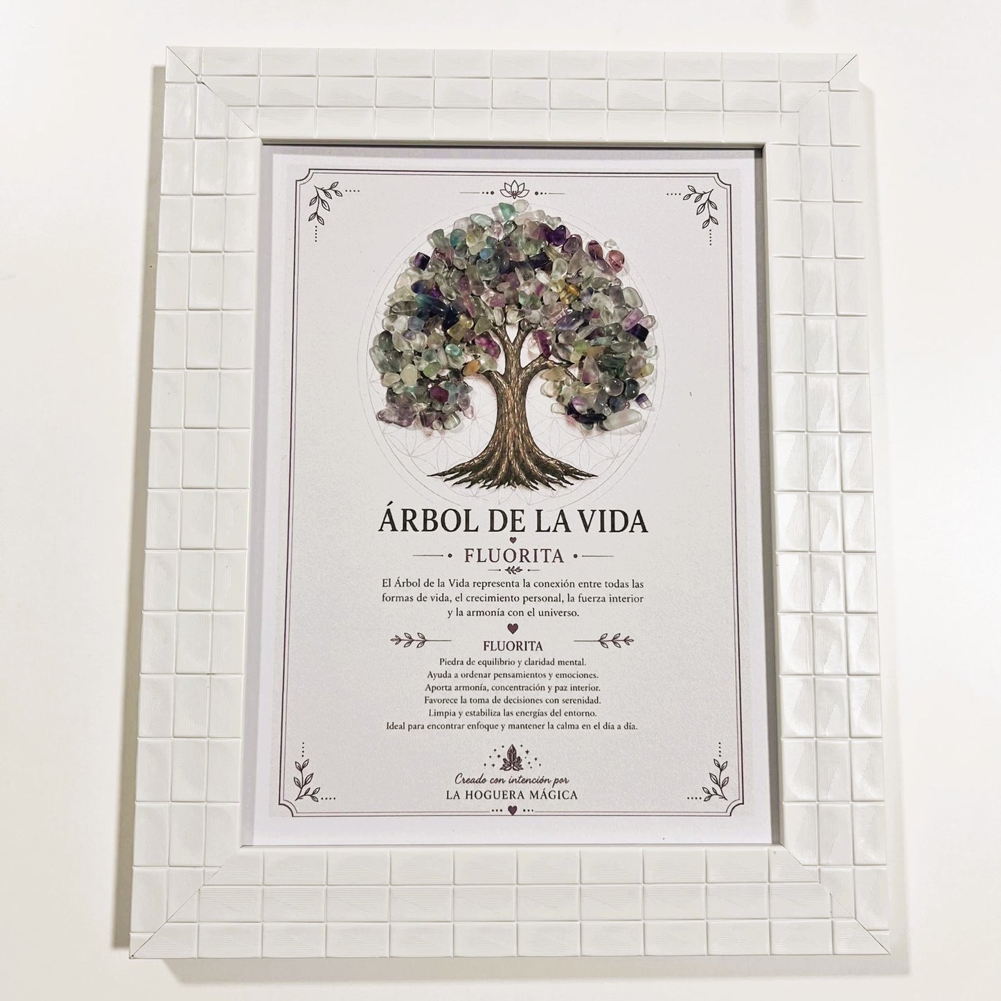 Minerales - Cuardro  Árbol de la Vida de mineral
