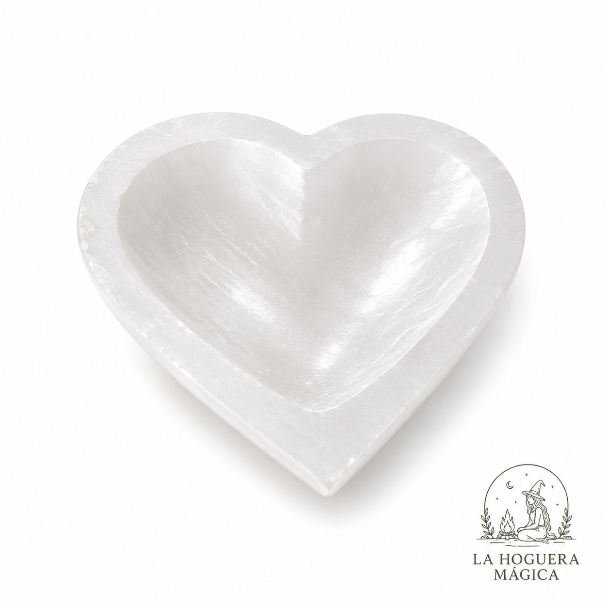 Selenita - Cuenco Corazon