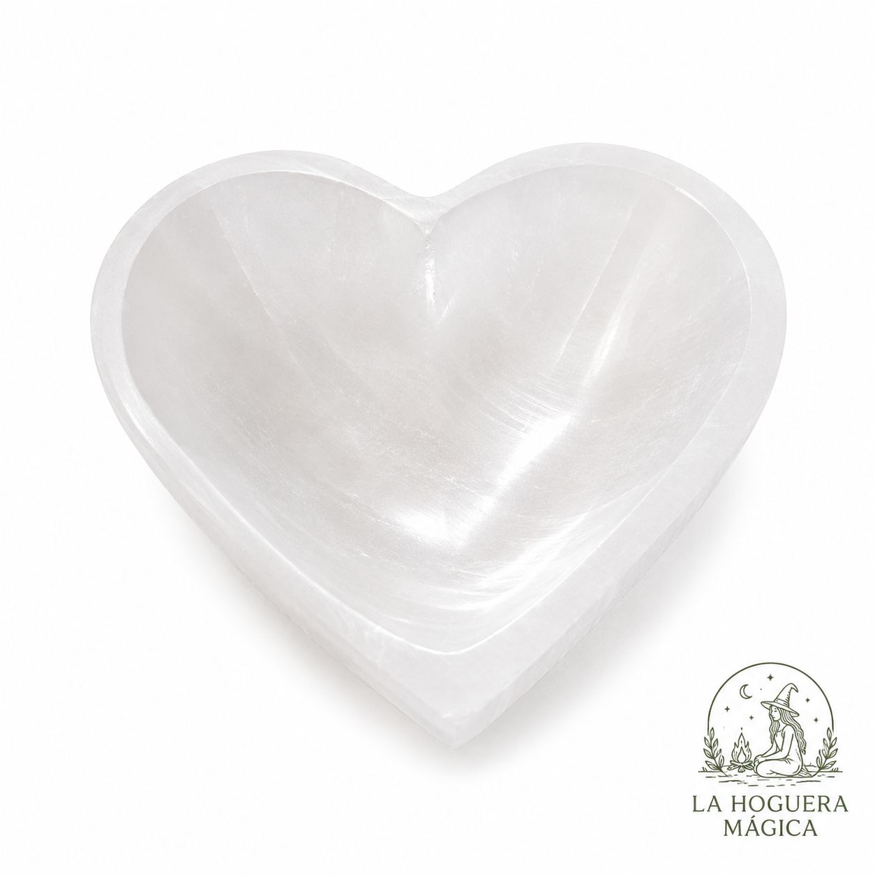 Selenita - Cuenco Corazon