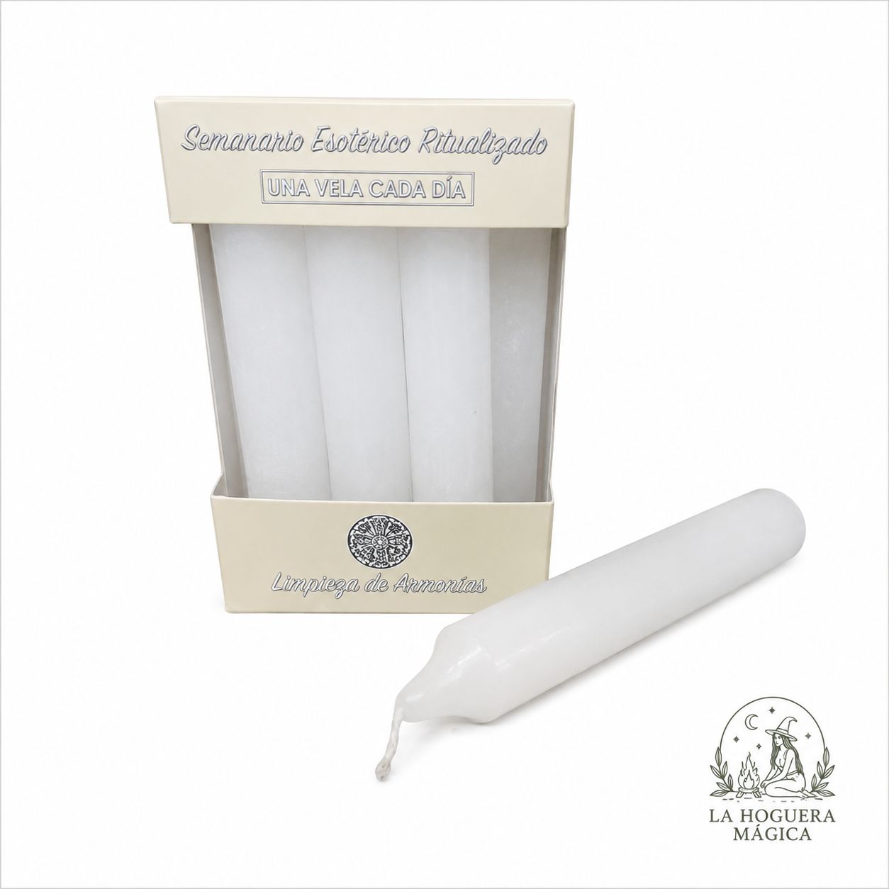 Bougies - Lot Semainier Pureté et Harmonie