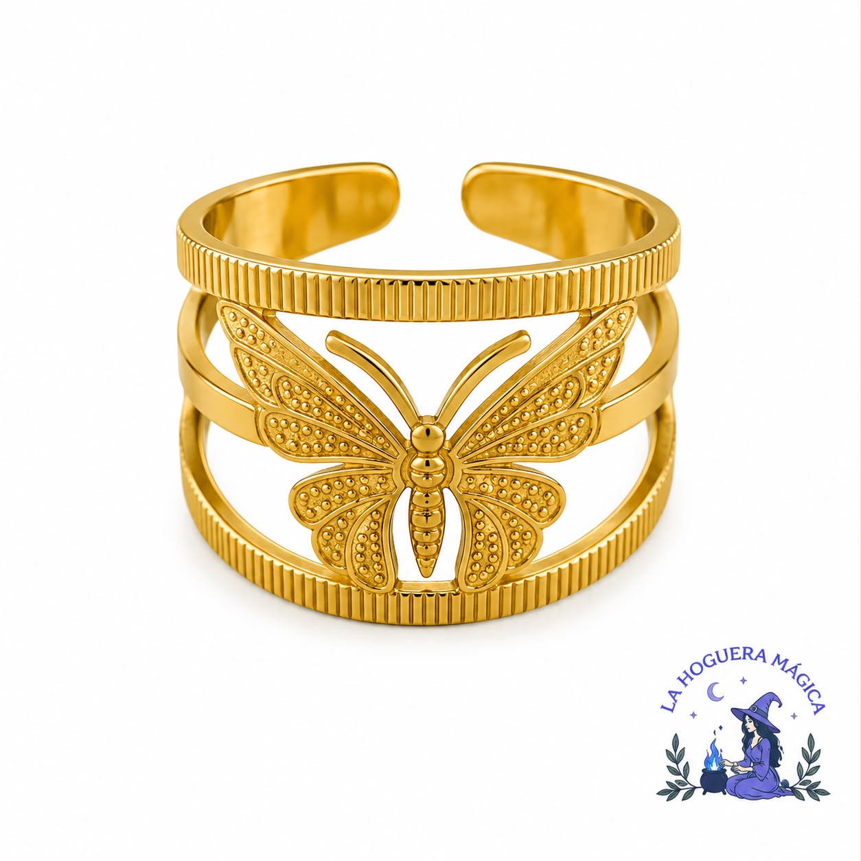 Anillo - Mariposa