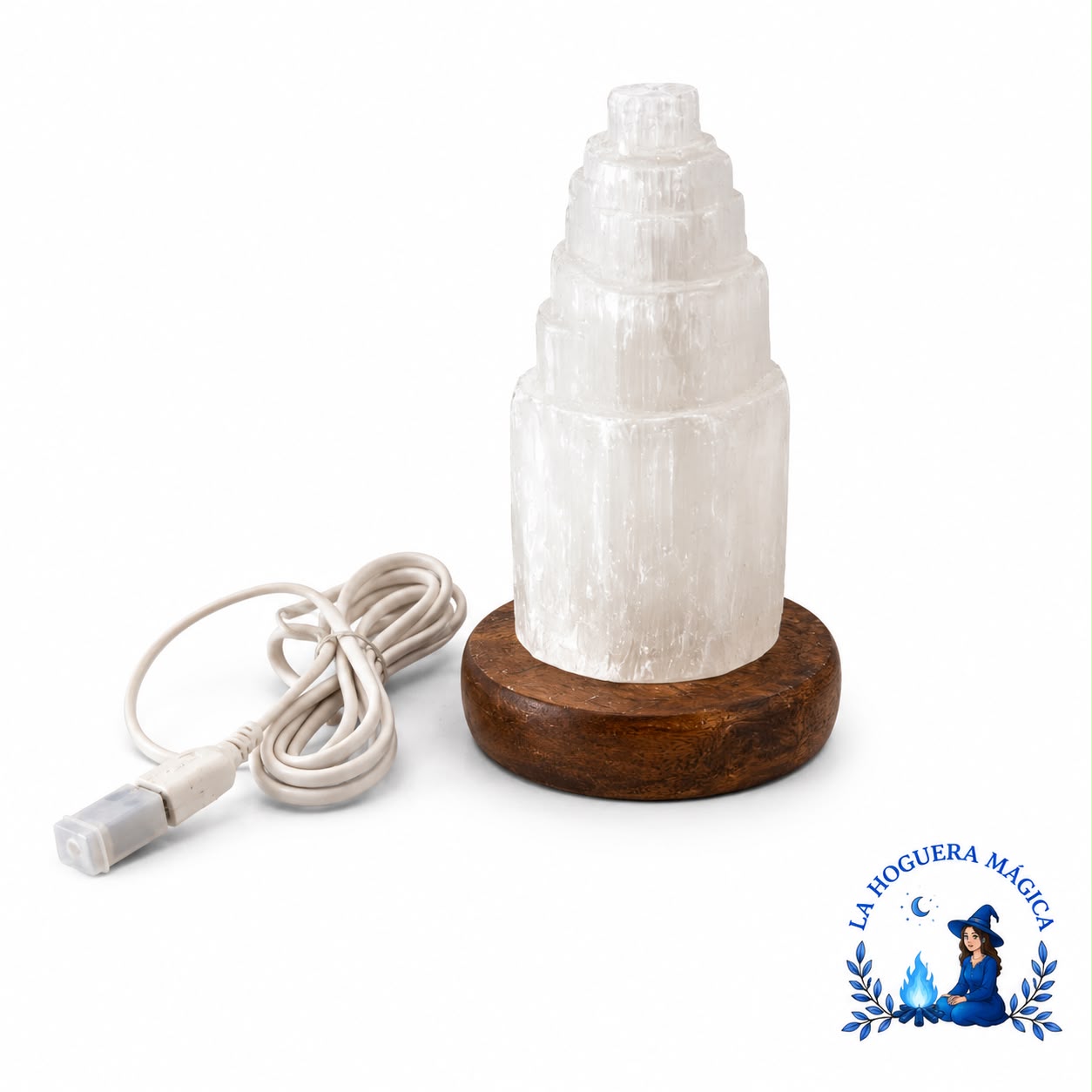 Lampe – Selenit-Kathedrale