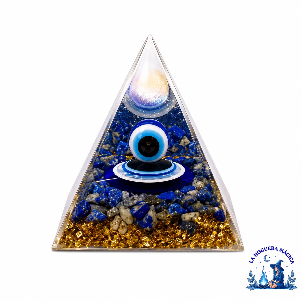 Orgonit – Lapislazuli mit Nazar-Amulett