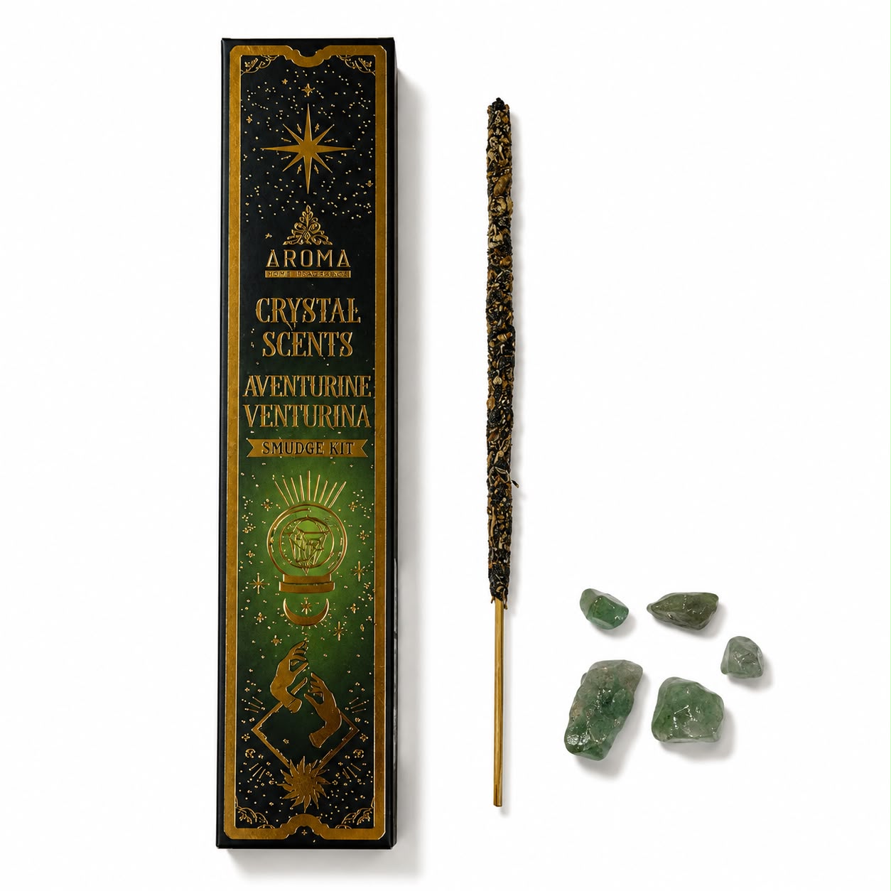 Incienso - Aroma Crystal Scents con Minerales