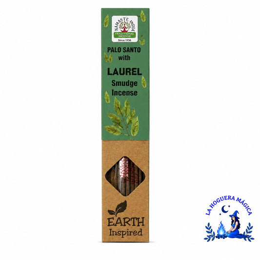 Incienso - Namaste India Natural de Palo Santo y Laurel