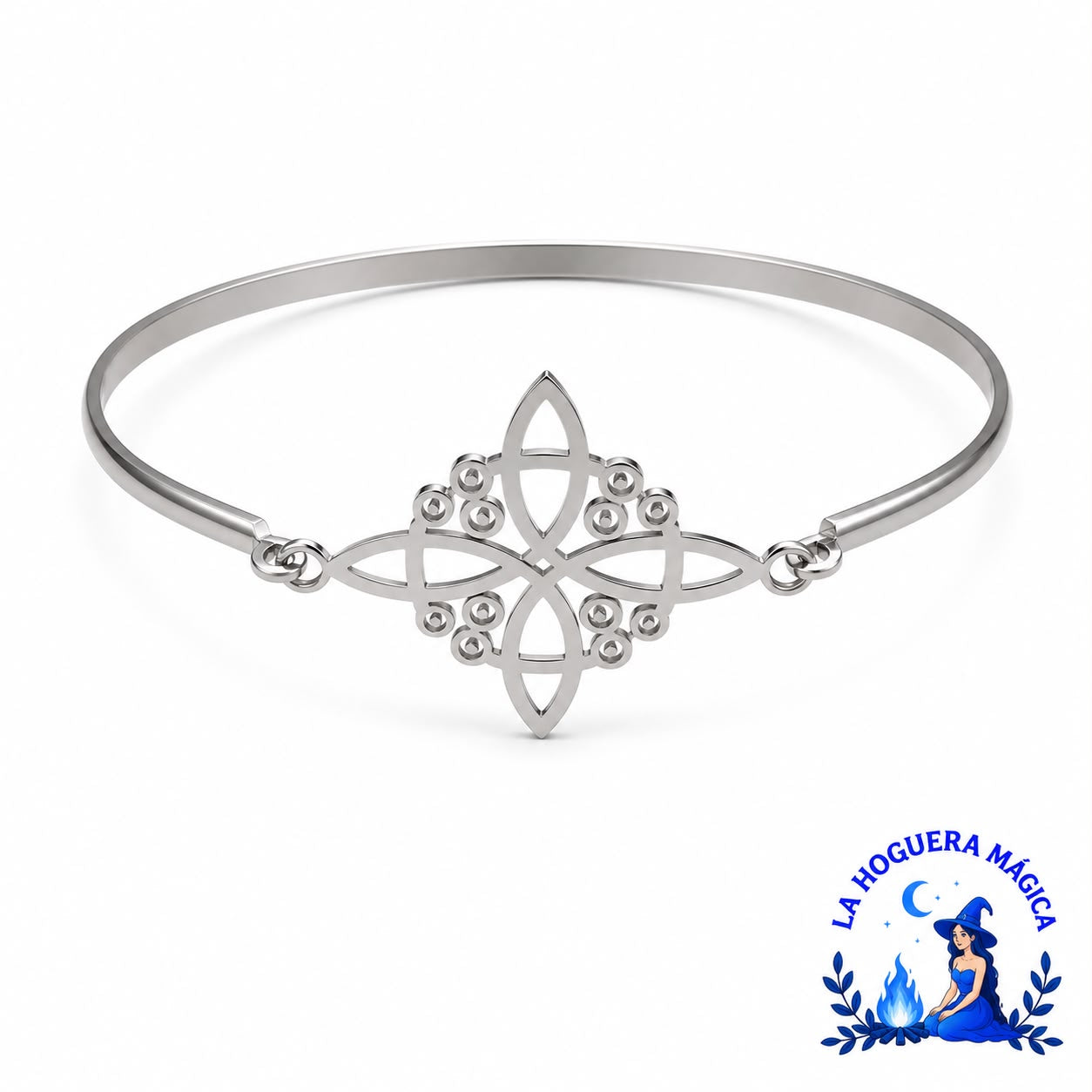 Armband - Vergoldeter Edelstahl Hexenknoten