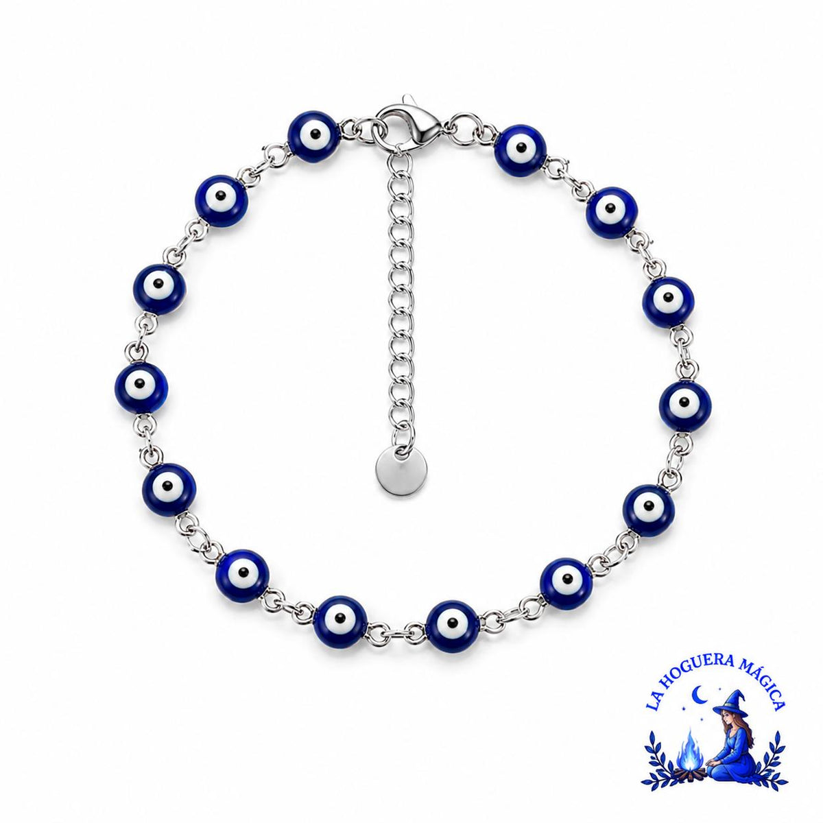 Armband - Vergoldeter Edelstahl Türkische Augen