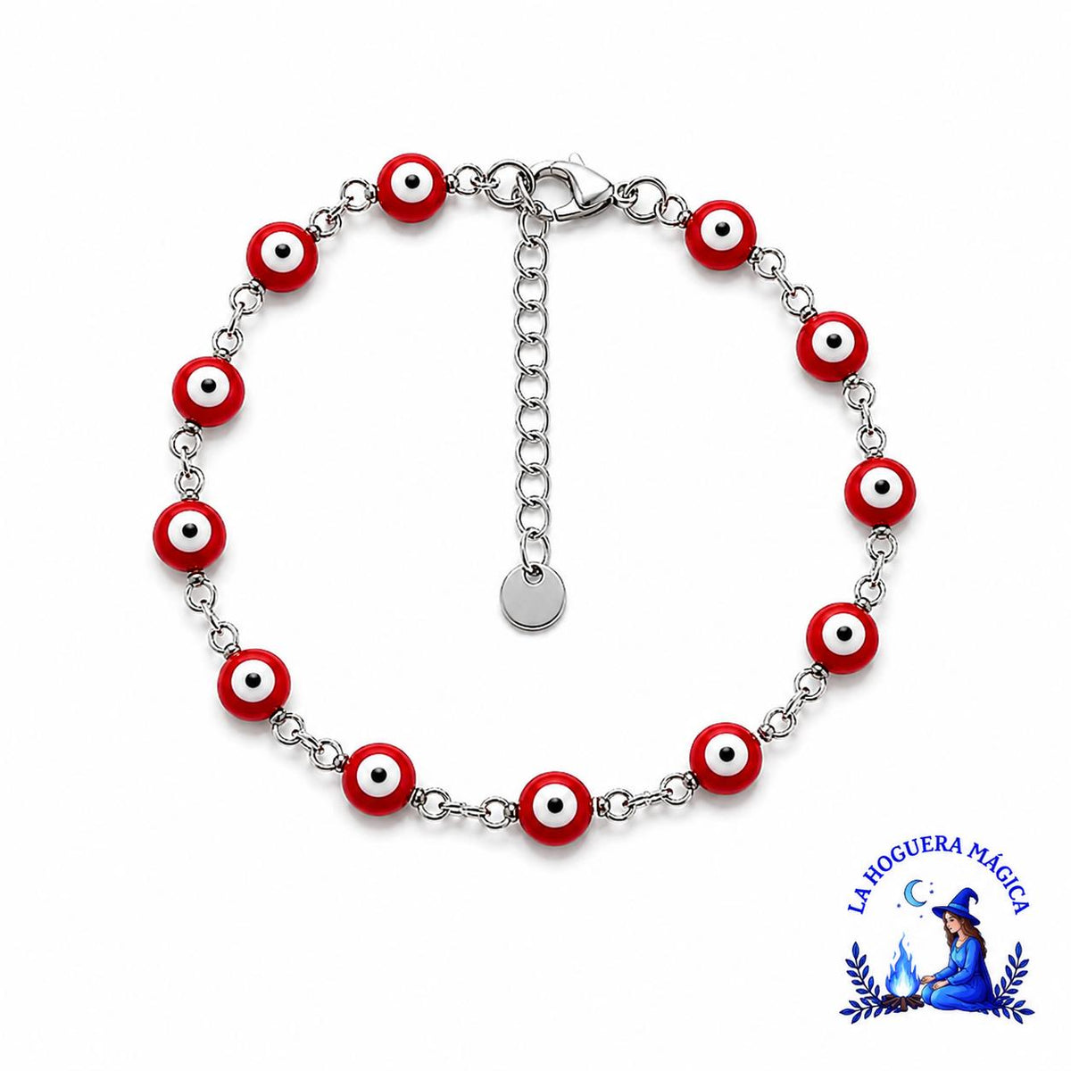 Armband - Vergoldeter Edelstahl Türkische Augen
