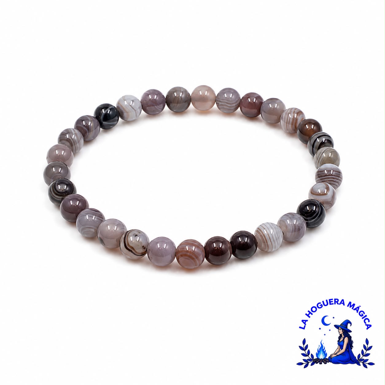 Pulsera - Ágata Botswana