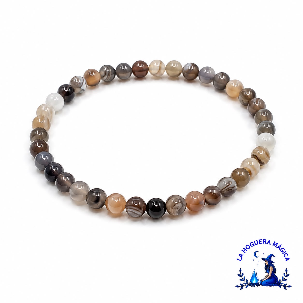 Pulsera - Ágata Botswana