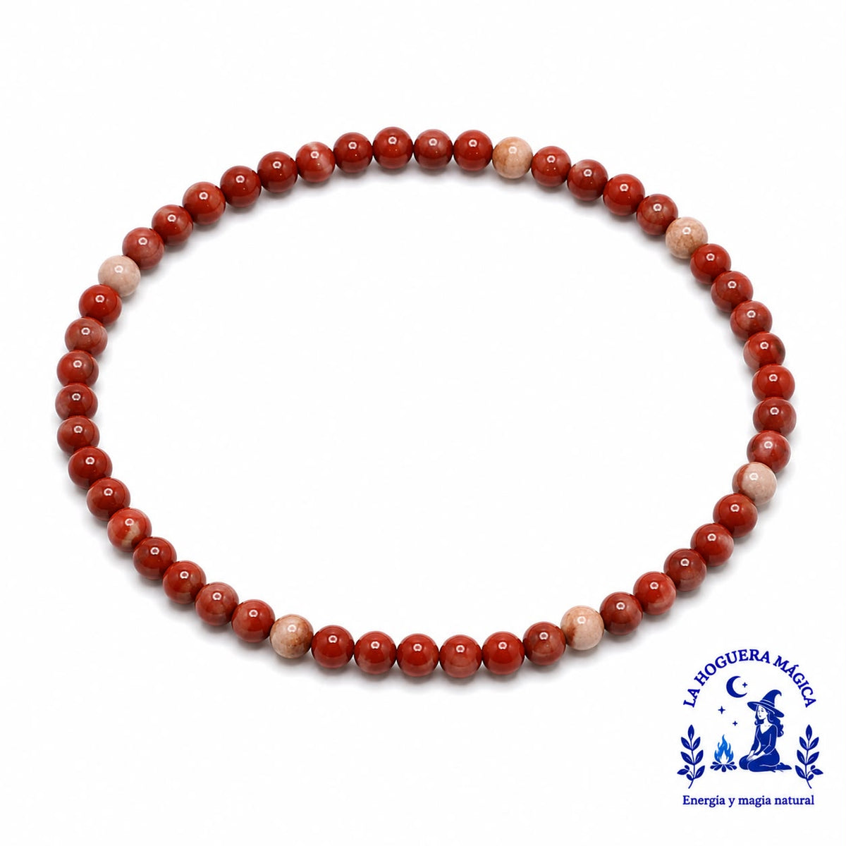 Armband – Roter Jaspis (6 mm)