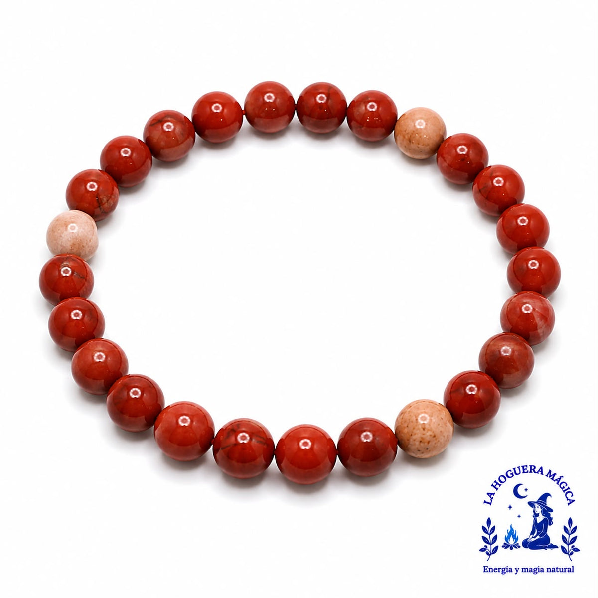 Armband – Roter Jaspis (6 mm)