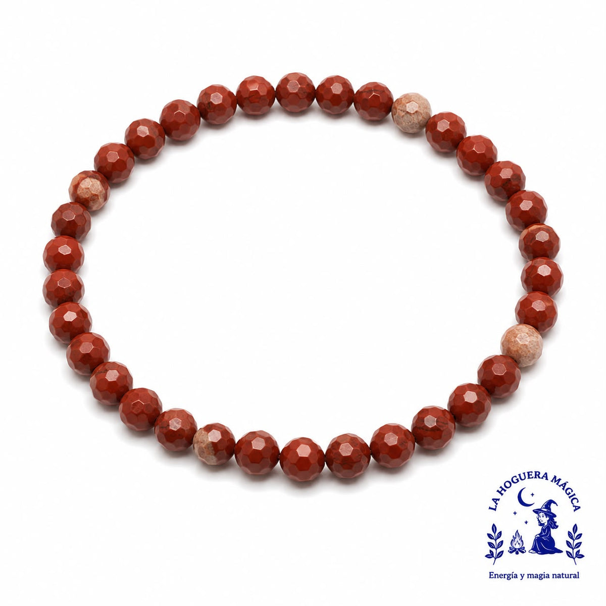 Armband – Roter Jaspis (6 mm)