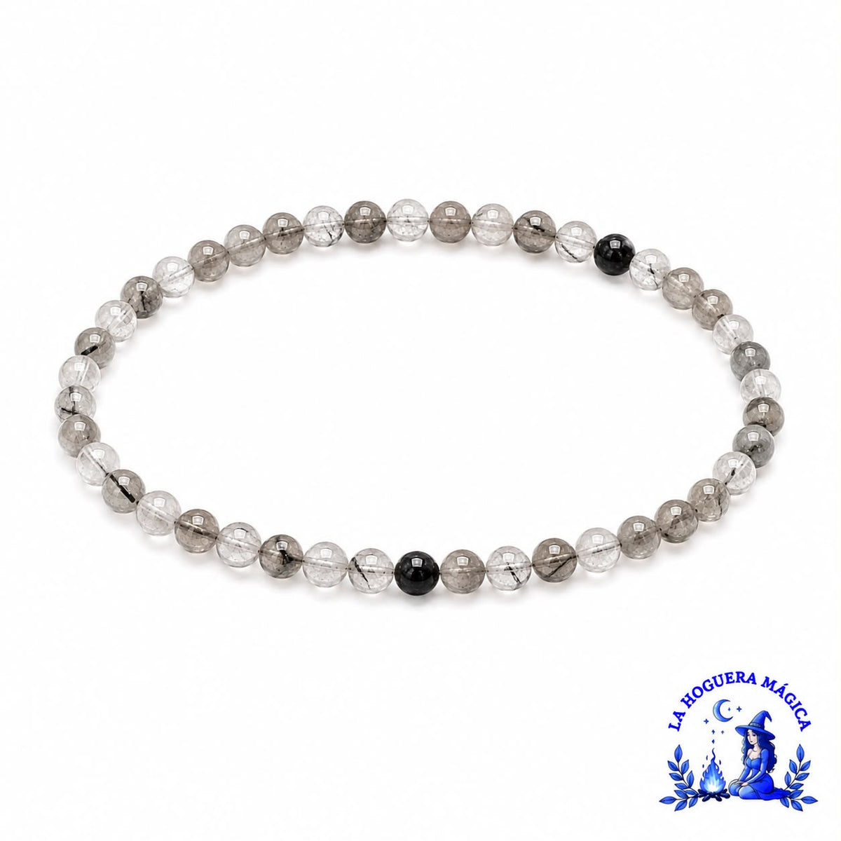 Pulsera - Cuarzo Turmalinado