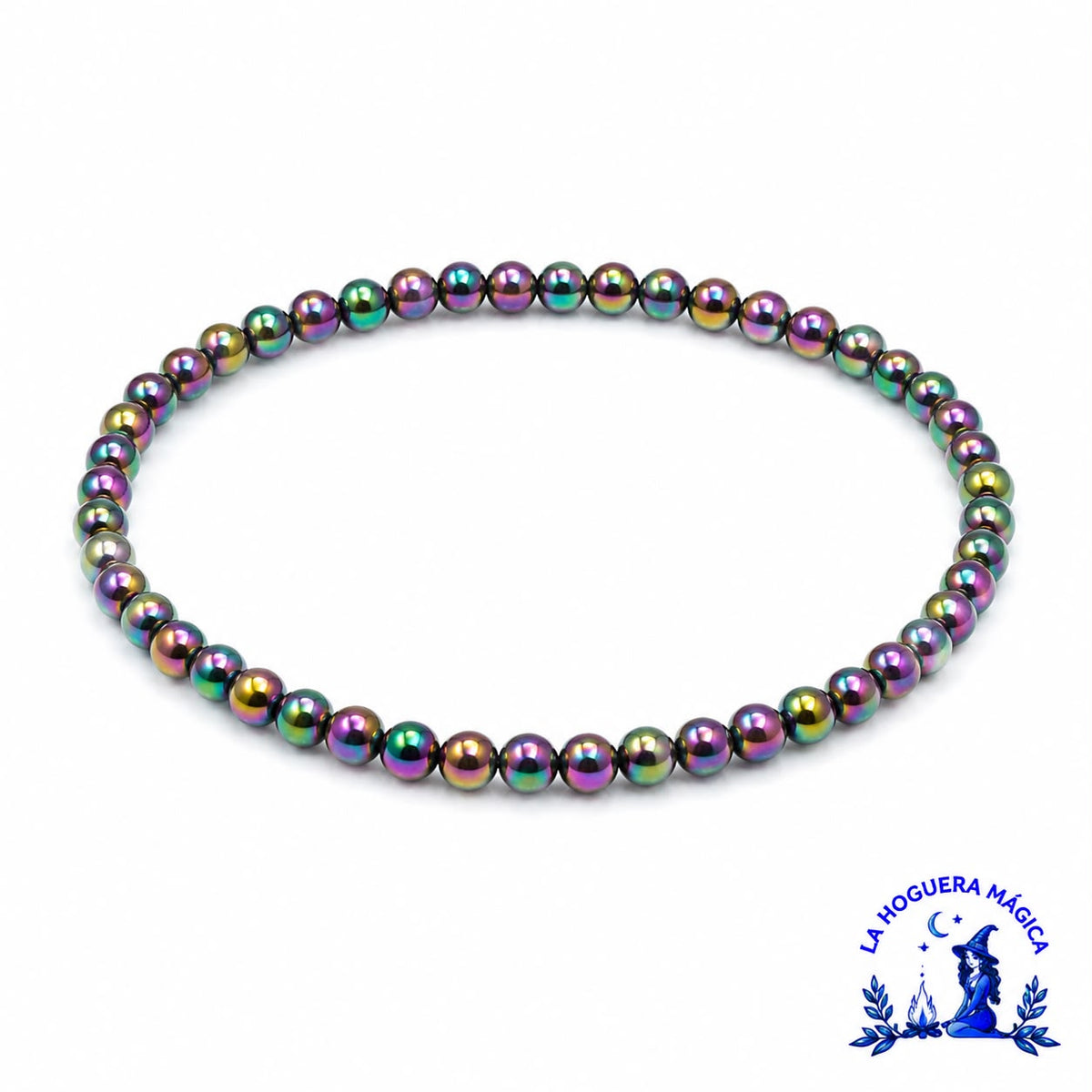 Pulsera - Hematita Arcoíris